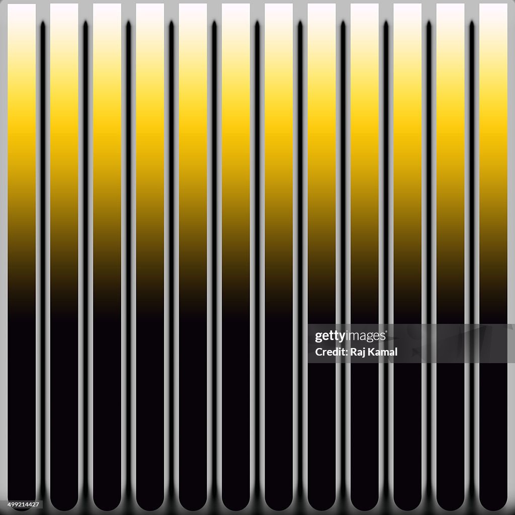 Curved Vertical Lines Creative Abstract Design