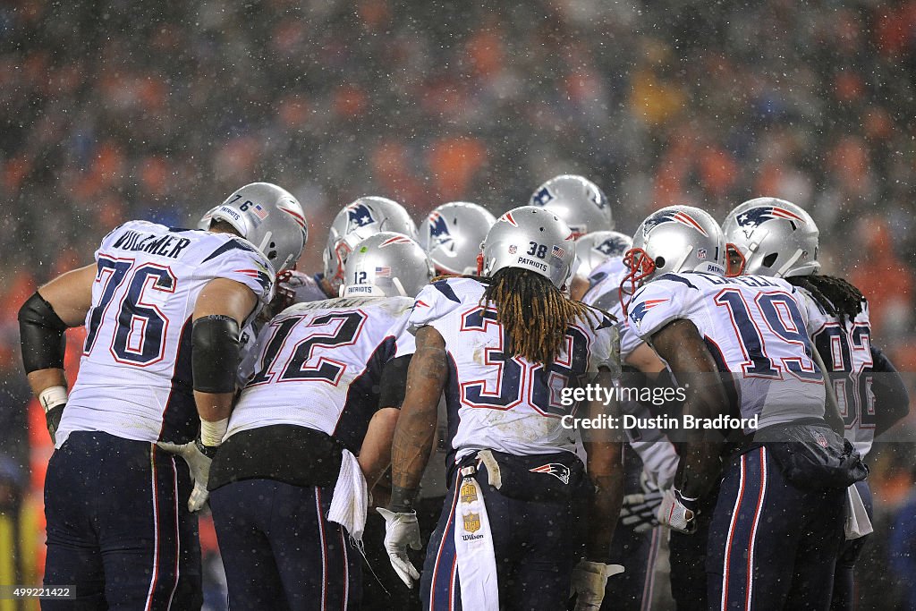 New England Patriots v Denver Broncos