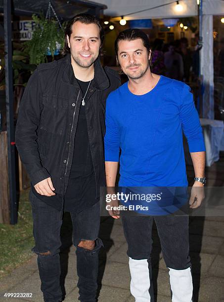 Axwell and Ingrosso at Stereosonic Sydney on November 28, 2015 in Sydney, Australia.