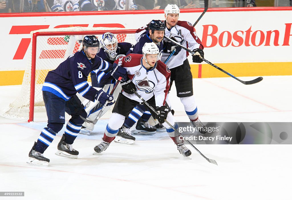 Colorado Avalanche v Winnipeg Jets