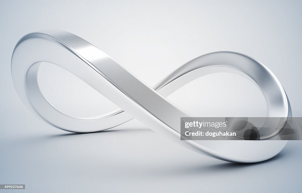 3d Infinity Symbol High-Res Stock Photo - Getty Images