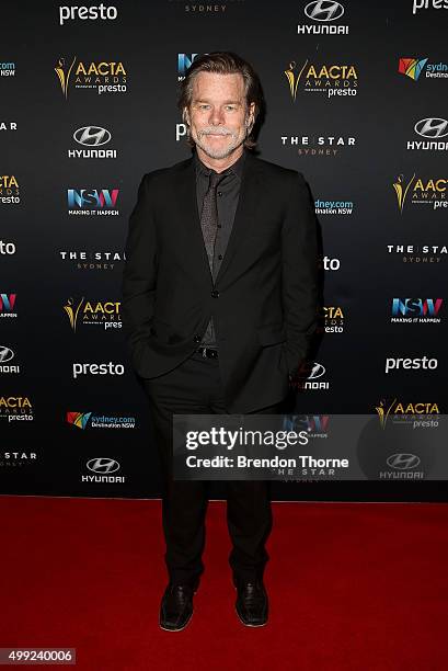 Kieran Darcy-Smith arrives ahead of the 5th AACTA Awards Presented by Presto | Industry Dinner Presented by Blue Post at The Star on November 30,...
