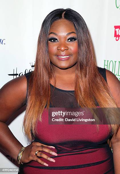 Singer Candice Glover attends the 84th Annual Hollywood Christmas Parade on November 29, 2015 in Hollywood, California.