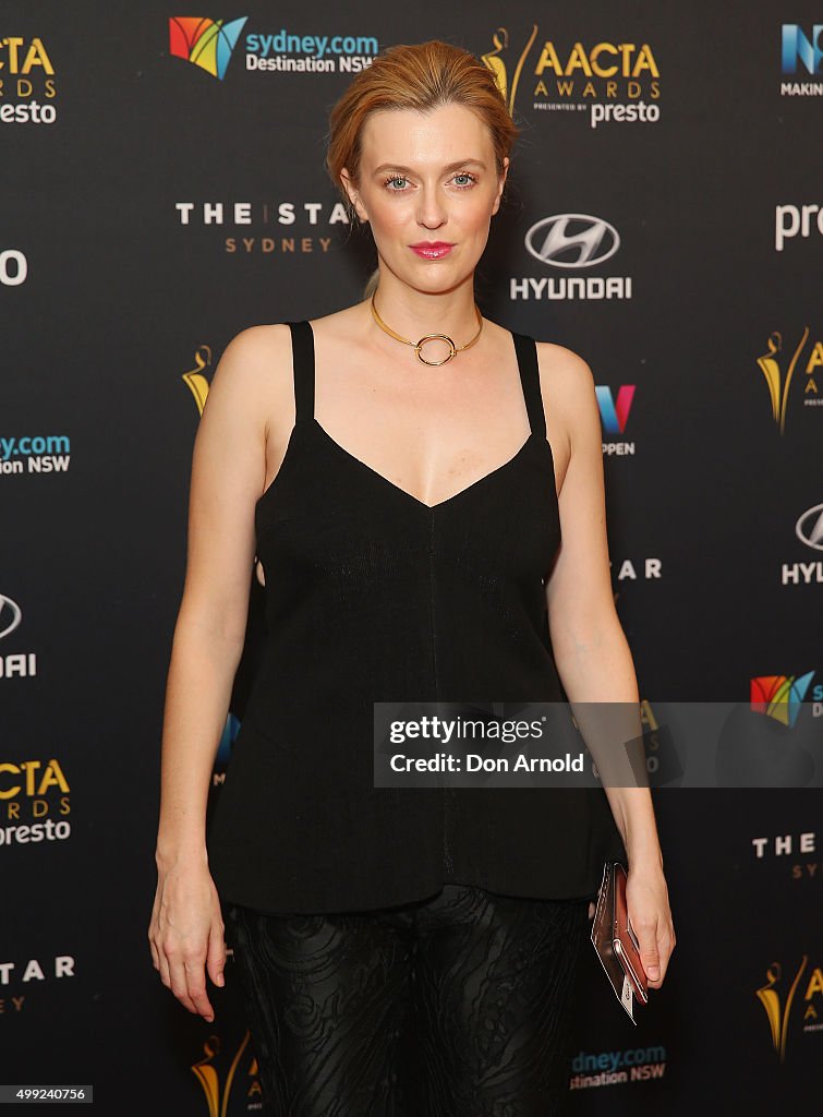 5th AACTA Awards Industry Dinner - Arrivals