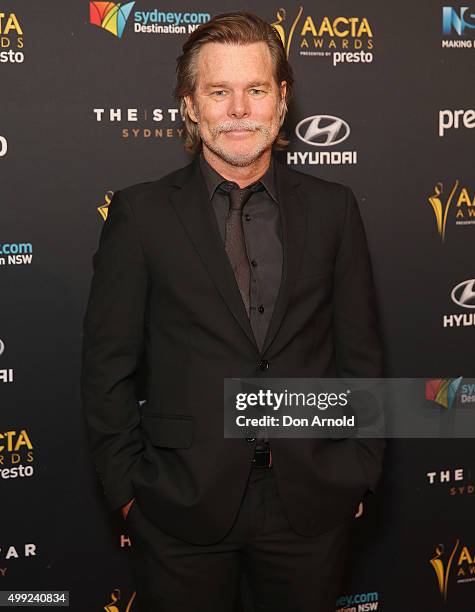 Kieran Darcy-Smith arrives ahead of the 5th AACTA Awards industry dinner at The Star on November 30, 2015 in Sydney, Australia.