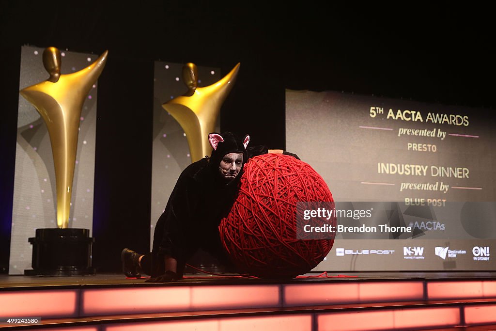 5th AACTA Awards Presented by Presto | Industry Dinner Presented by Blue Post