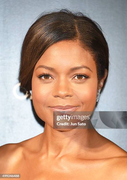 Actress Naomie Harris attends the photocall for the OMEGA "Spectre" on November 30, 2015 in Tokyo, Japan.