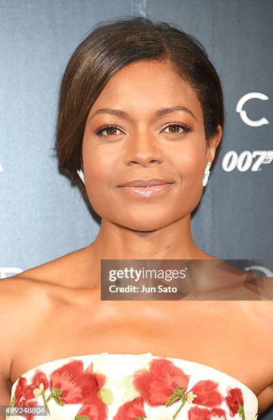 Actress Naomie Harris attends the photocall for the OMEGA "Spectre" on November 30, 2015 in Tokyo, Japan.