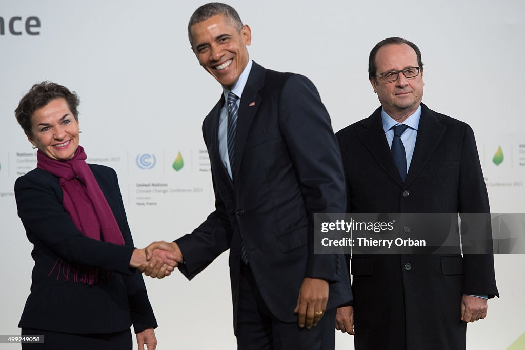 21st Session Of Conference On Climate Change COP21 Opens At Le Bourget