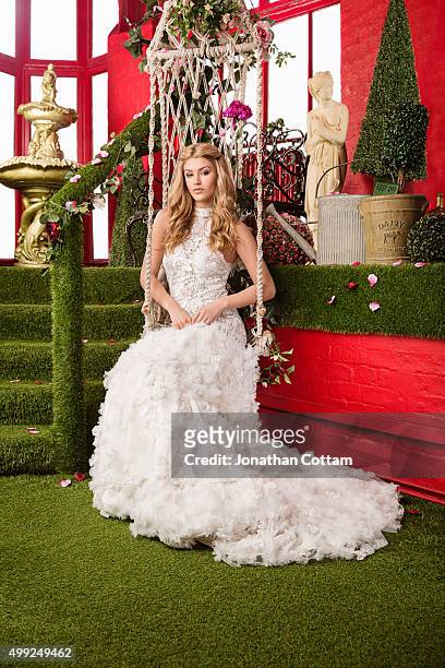 Actor and model Amy Willerton is photographed on February 18, 2014 in London, England.
