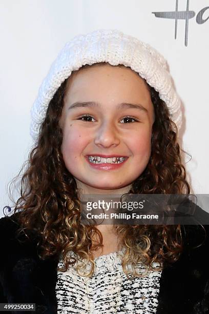 Rebecca Bloom attends the 84th Annual Hollywood Christmas Parade on November 29, 2015 in Hollywood, California.