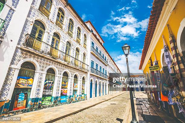sao luis streets. - sao luis brazil stock pictures, royalty-free photos & images