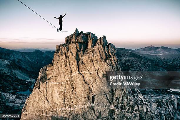 bold - rope walking stock pictures, royalty-free photos & images