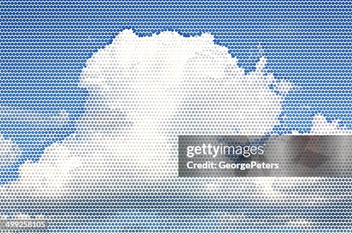 Cloudscape Halftone Cloudscape Halftone