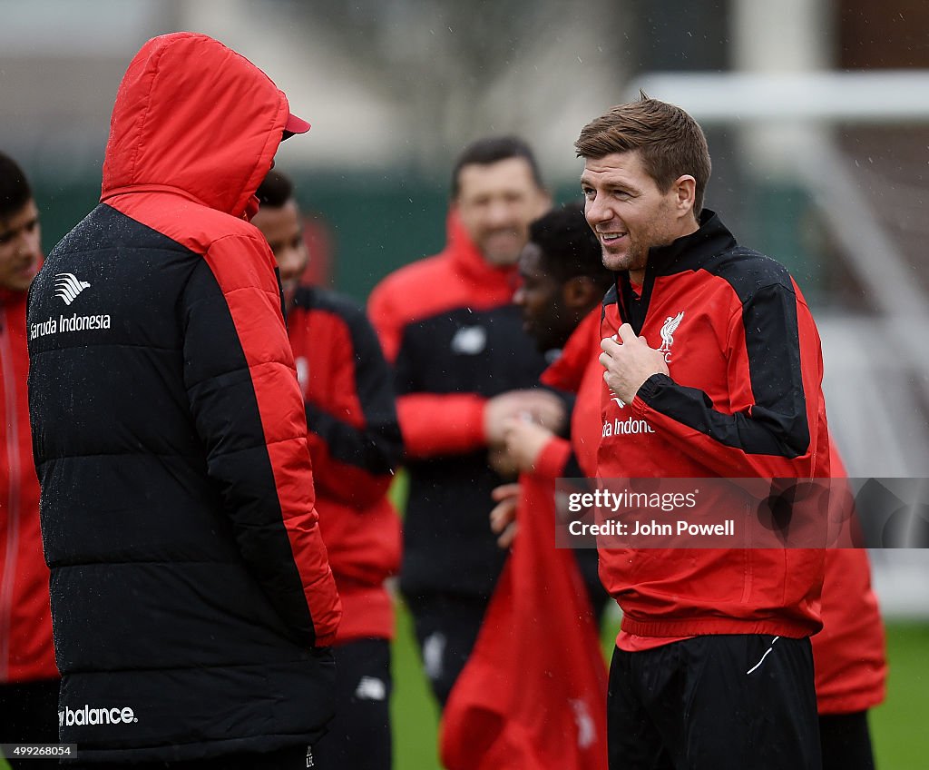 Liverpool Training Session