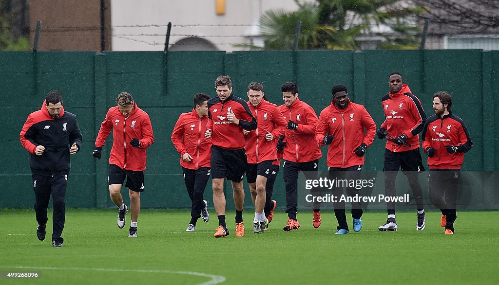 Liverpool Training Session