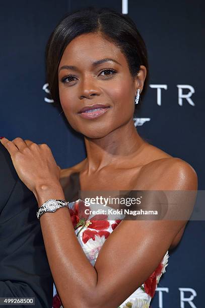 Naomie Harris attends the event celebrating the OMEGA SPECTRE Japan release on November 30, 2015 in Tokyo, Japan.