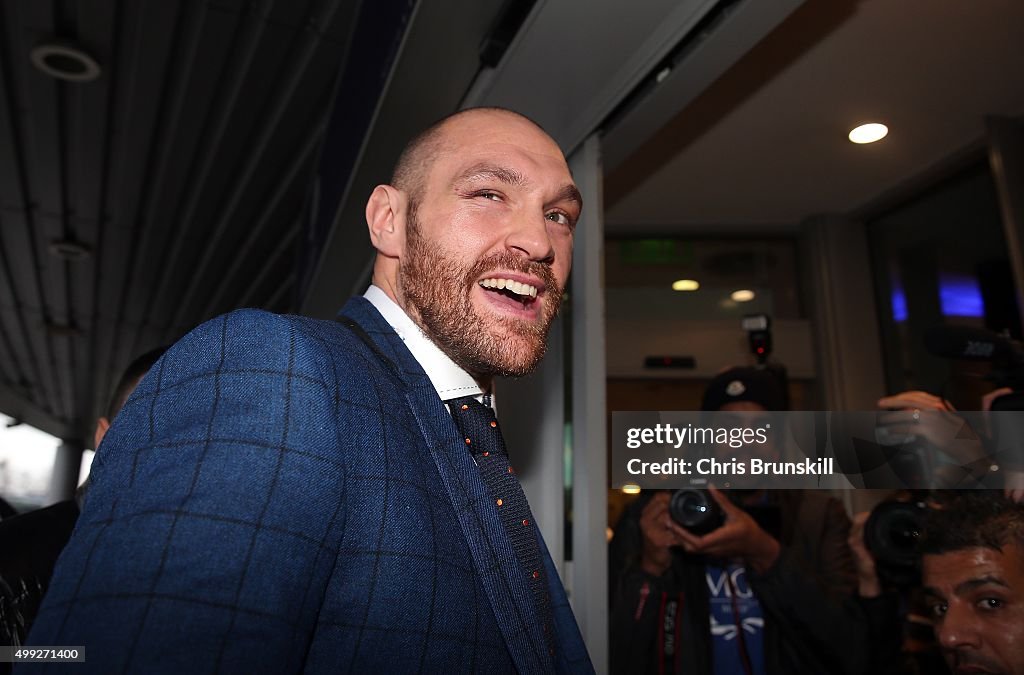 Tyson Fury Press Conference