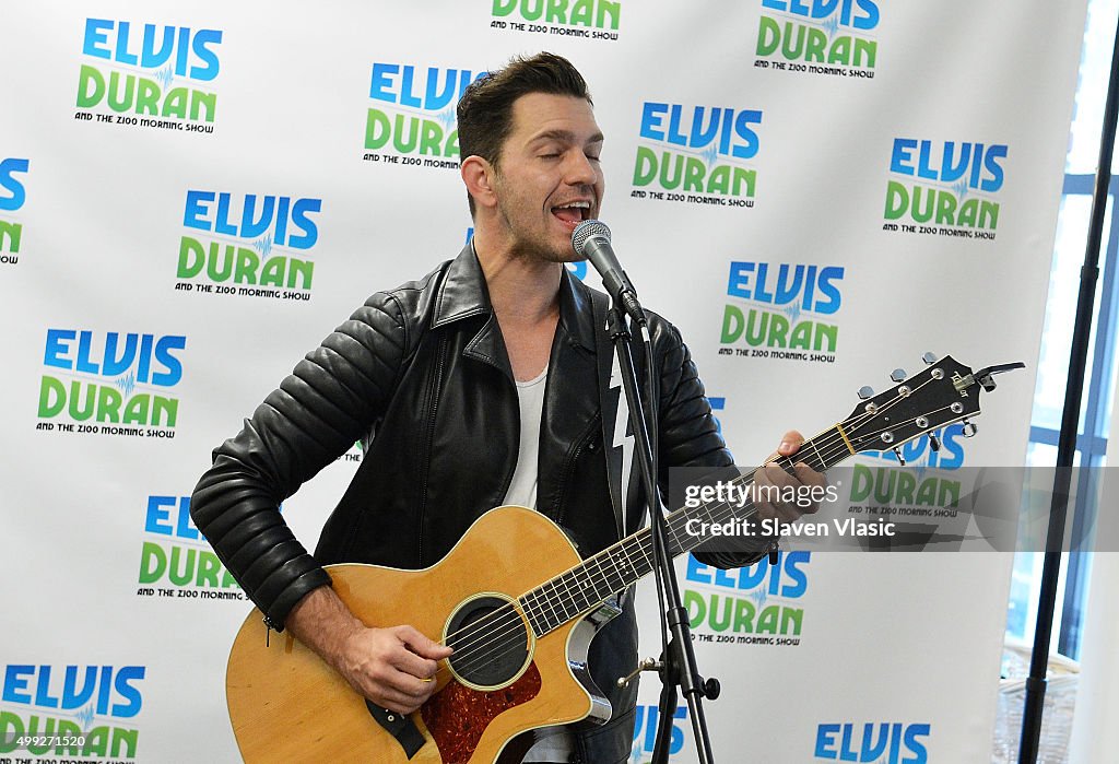 Andy Grammer Visits "The Elvis Duran Z100 Morning Show"