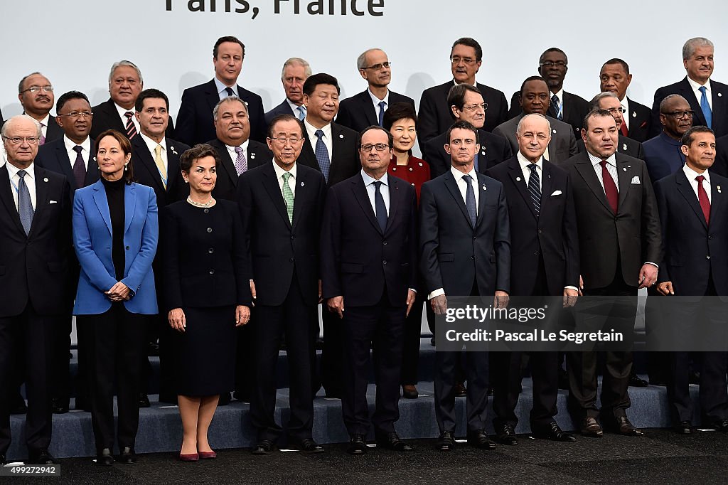 21st Session Of Conference On Climate Change COP21 Opens At Le Bourget