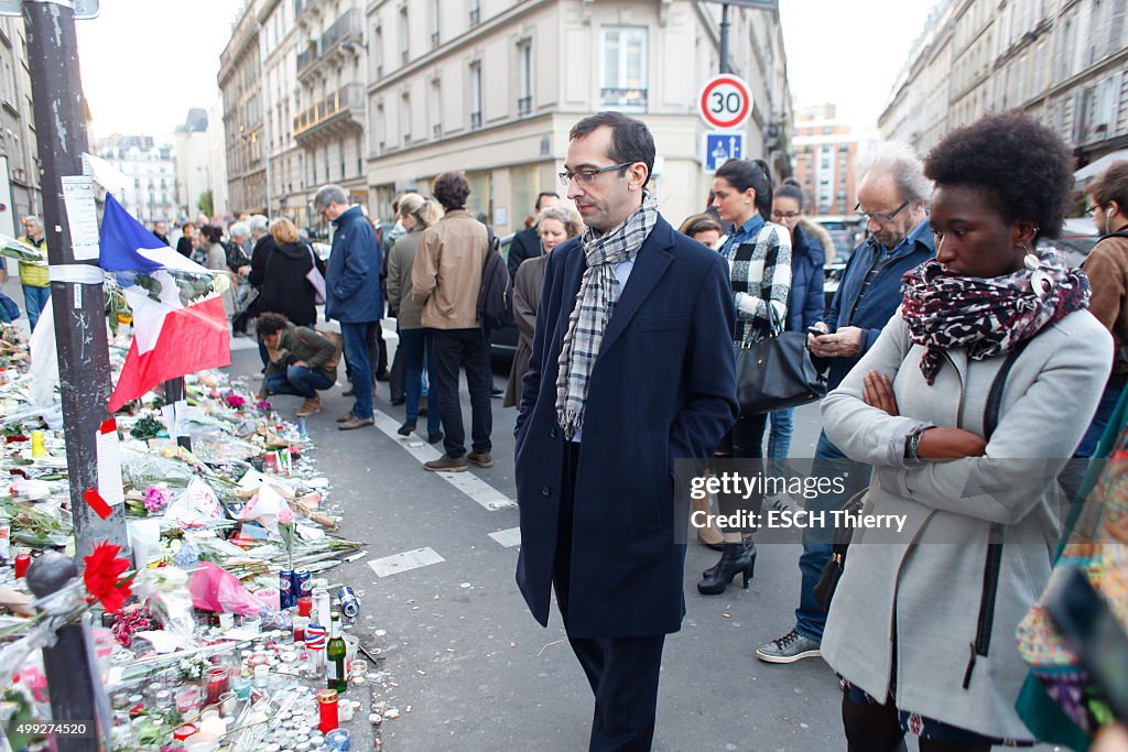 Paris One Week After The Terrorists Attacks