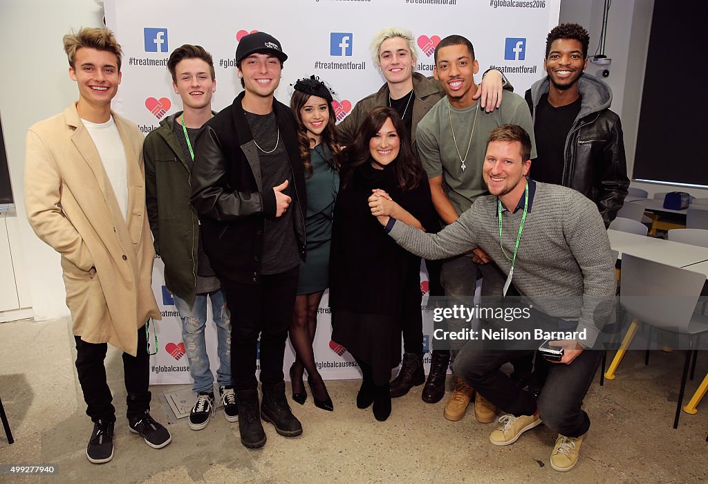 Ricki Lake, Wesley Stromberg, Sammy Wilkinson, Megan Nicole, And Melvin Greg Launch #TREATMENTFORALL