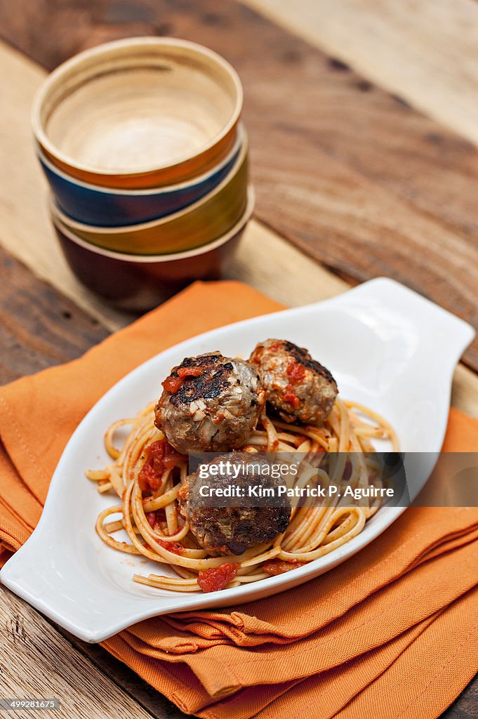 Spaghetti and Meatballs