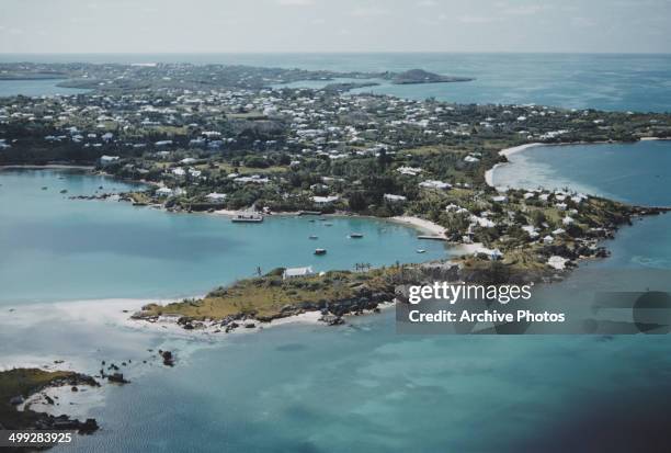 Somerset Village in Sandys Parish, on Somerset Island, Bermuda, circa 1960.