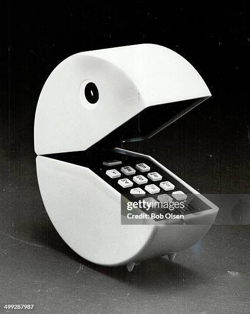 More than a toy: This telephone designed to look like Pac-Man not only works but features one-button dialing.