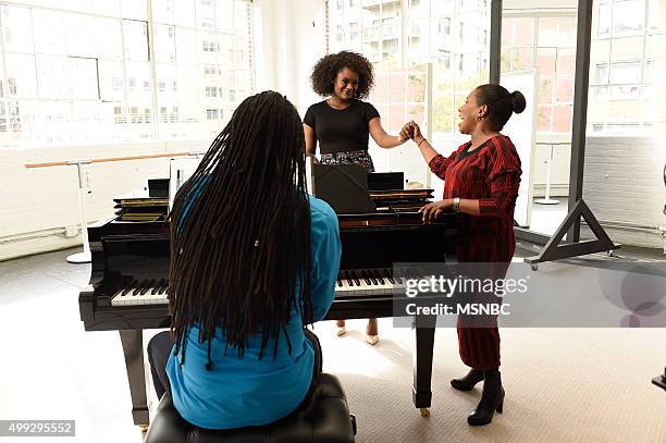 Digital Shoot -- Pictured: Shanice Willaims, Stephanie Mills --