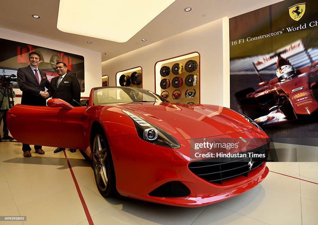 Ferrari Inaugurates Its New Showroom In New Delhi