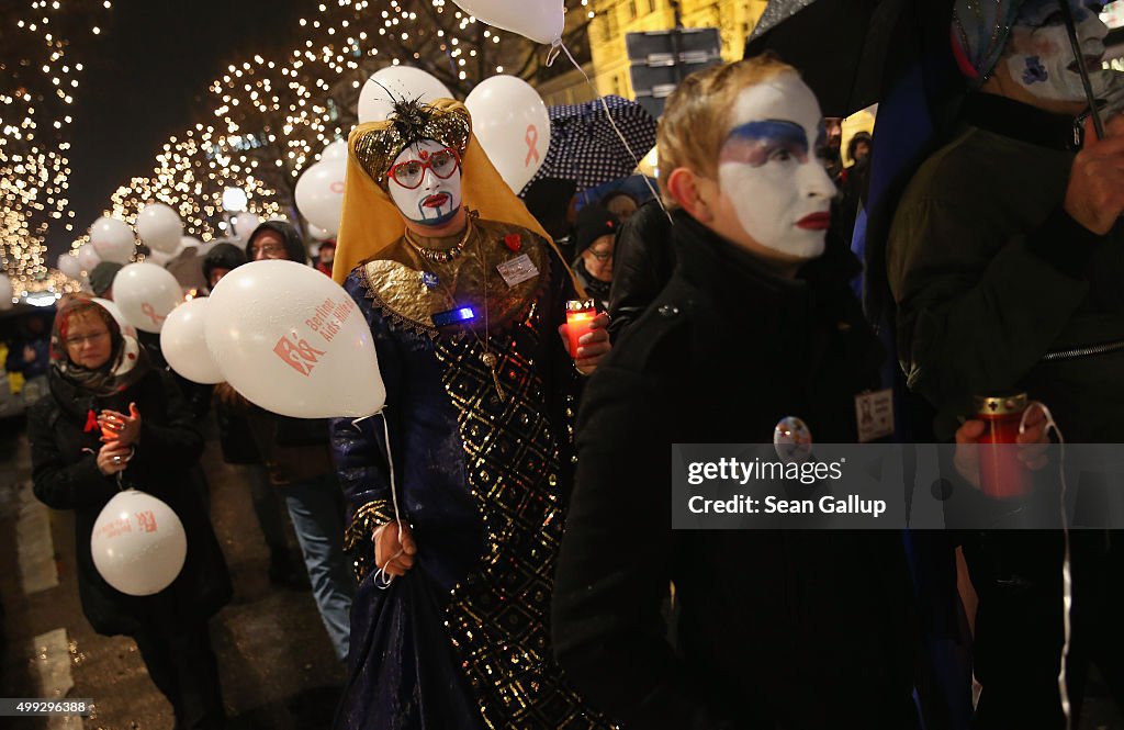 Gay Community Commemorates AIDS Victims