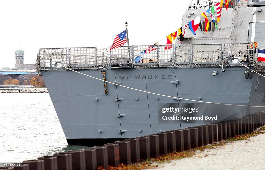 USS Milwaukee At Veterans Park