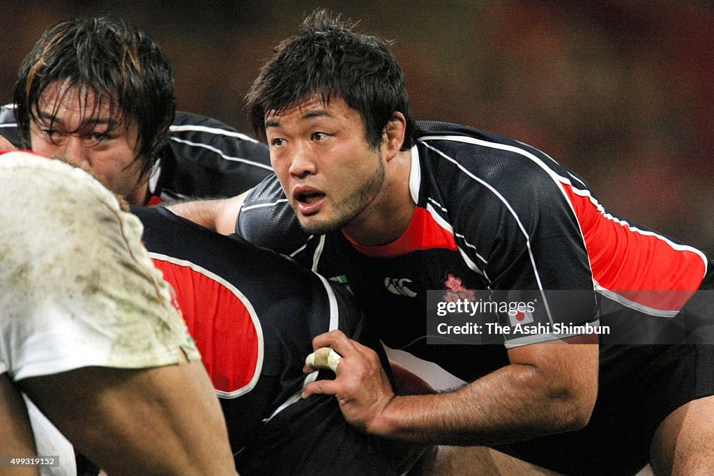 Wales v Japan - IRB RWC 2007
