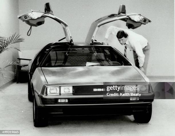 DeLorean Car with Open Gull Wing Door | Pins and Badges | hobbyDB DeLorean Car with Open Gull Wing Door | Pins and Badges | hobbyDB