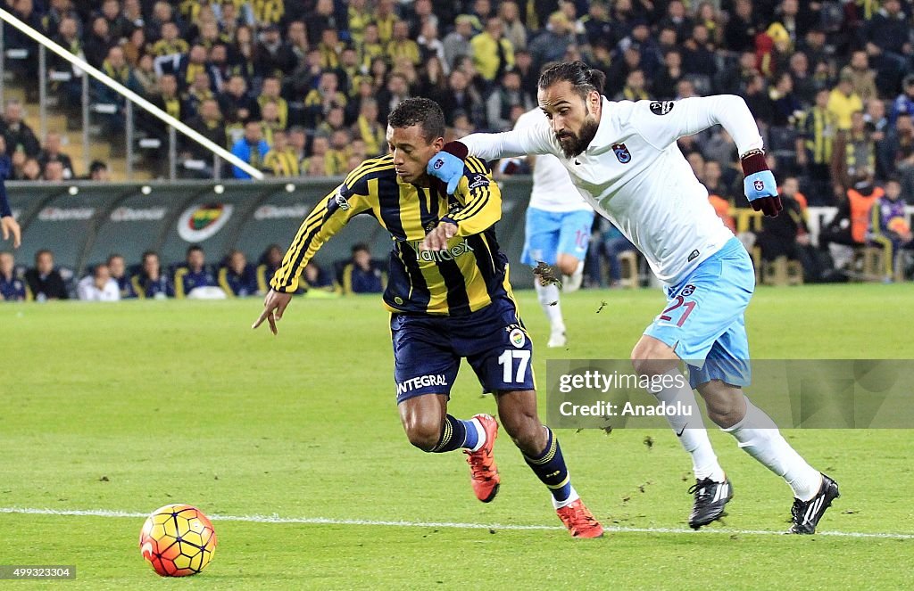 Fenerbahce vs Trabzonspor - Turkish Spor Toto Super Lig