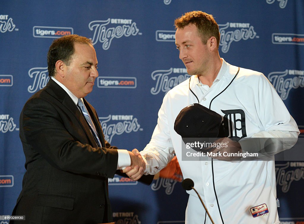 Detroit Tigers Introduce Jordan Zimmermann