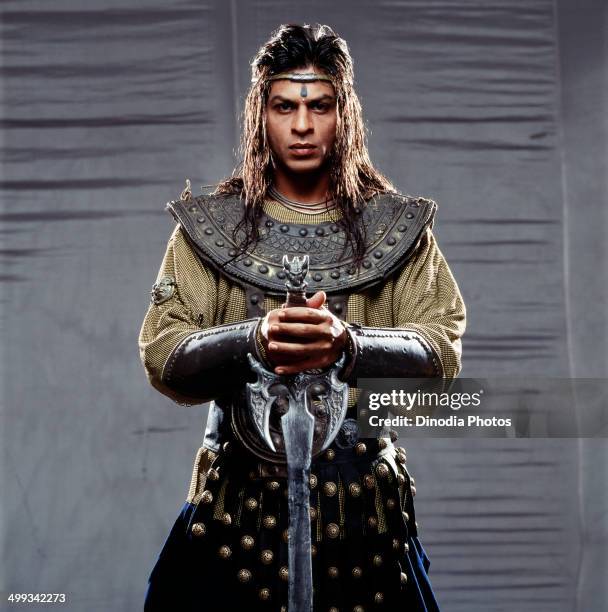 Shahrukh Khan in movie Ashoka.