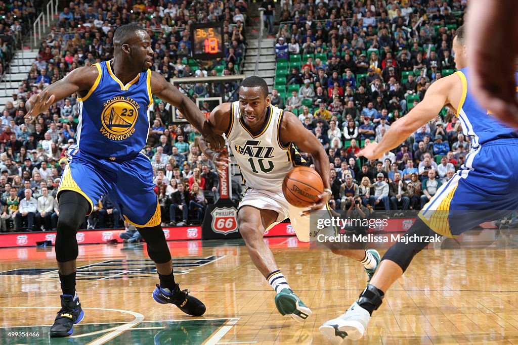 Golden State Warriors v Utah Jazz