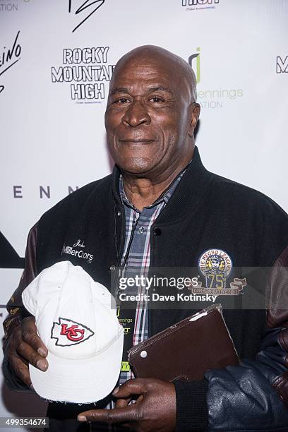 John Amos arrives at the 2015 Giant Night Of Comedy at Gotham Comedy Club on November 30, 2015 in New York City.