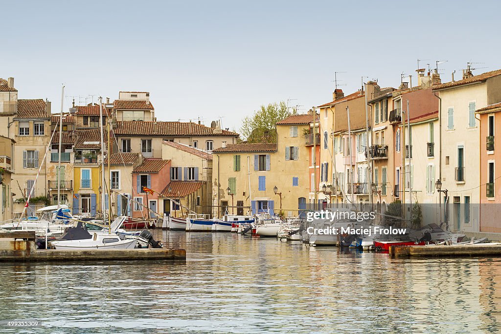 Martigues, small harbor