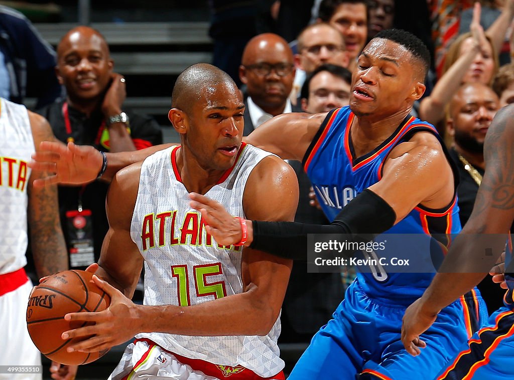 Oklahoma City Thunder v Atlanta Hawks