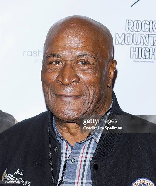 Actor actor John Amos attends the 2015 Giant Night Of Comedy at Gotham Comedy Club on November 30, 2015 in New York City.