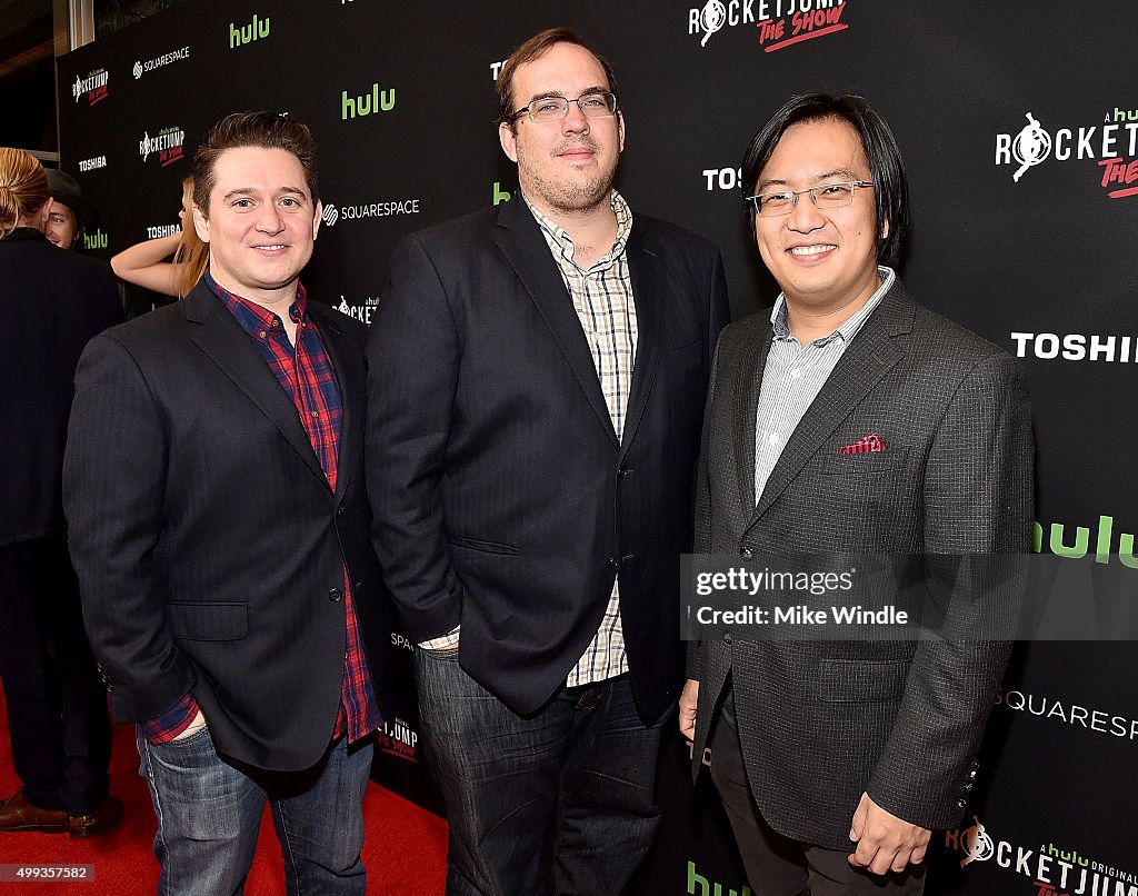 Premiere Of Hulu's "RocketJump: The Show" - Red Carpet