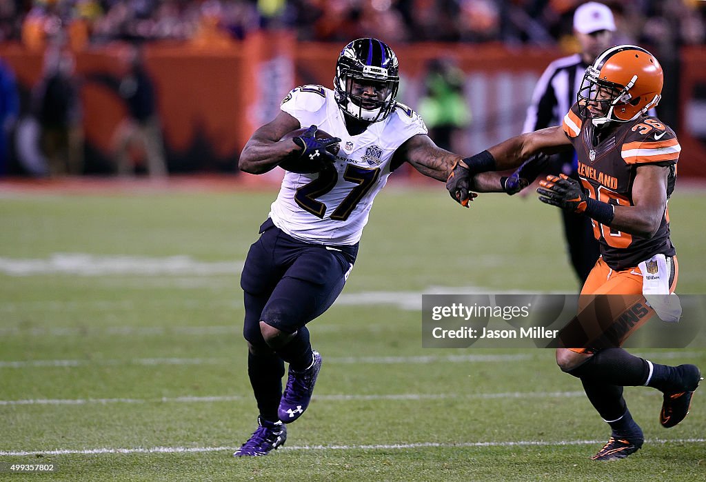 Baltimore Ravens v Cleveland Browns