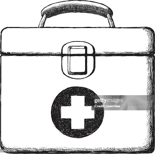 sketch first aid kit - trunk furniture 幅插畫檔、美工圖案、卡通及圖標