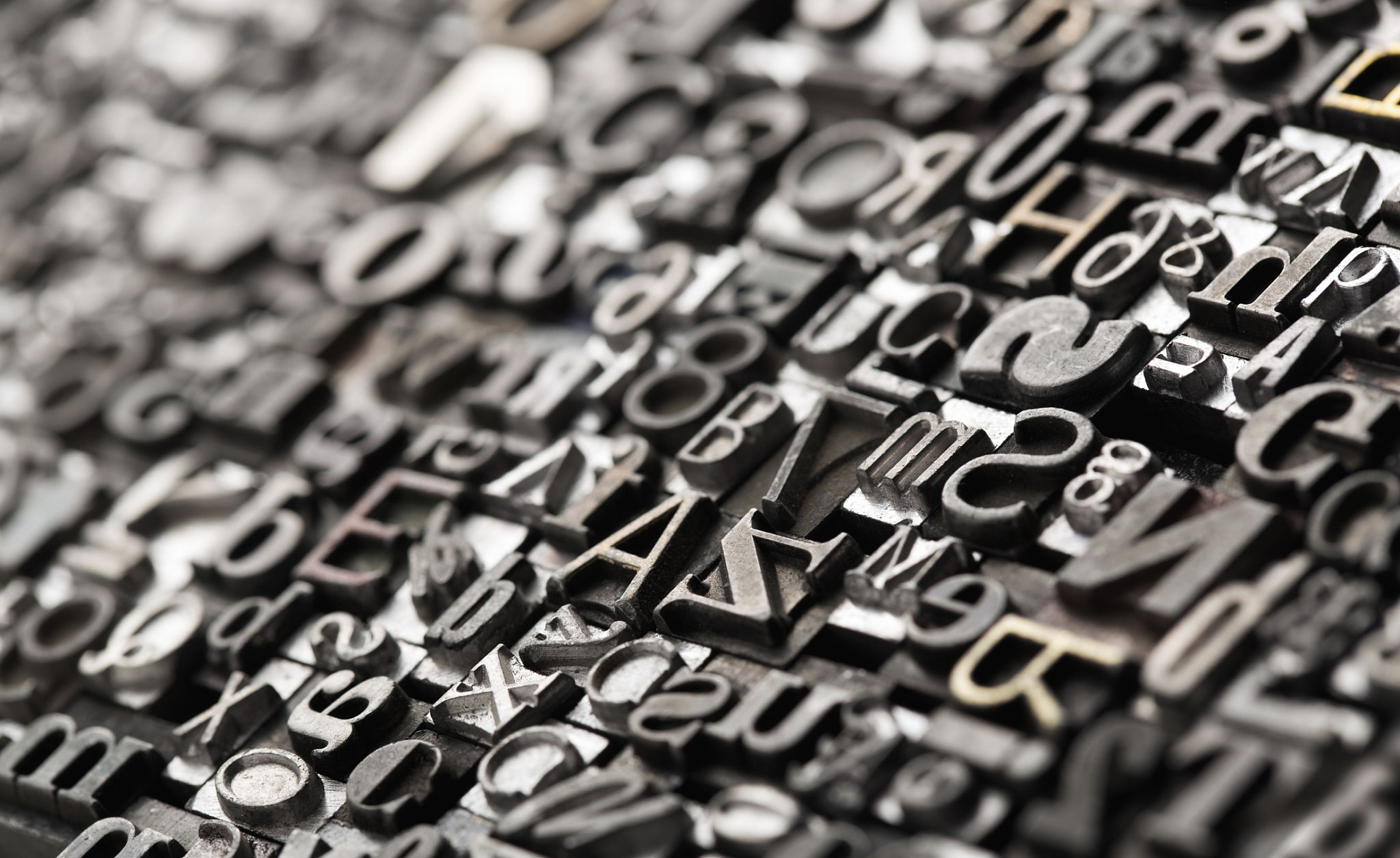 retro typography