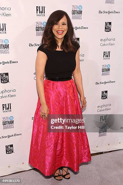 Rosie Perez attends the 2015 Gotham Independent Film Awards at Cipriani Wall Street on November 30, 2015 in New York City.