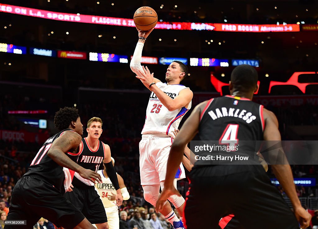 Portland Trail Blazers v Los Angeles Clippers