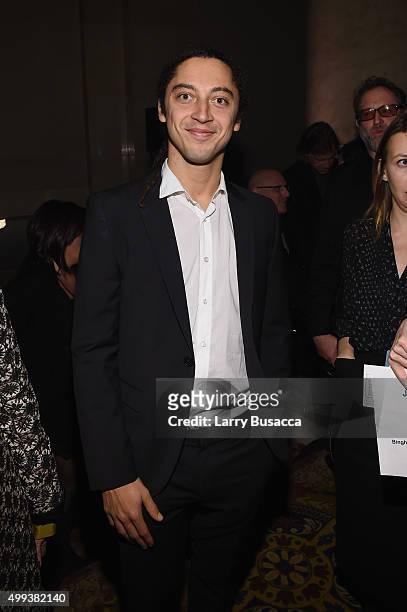 Director Jonas Carpignano attends the 25th IFP Gotham Independent Film Awards co-sponsored by FIJI Water at Cipriani, Wall Street on November 30,...